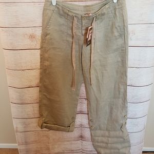 Juicy Couture linen pants size S. NWT.